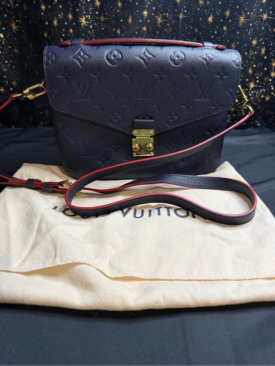 Louis Vuitton Handbags - Louis Vuitton Navy Blue Empreinte Métis Shoulderbag